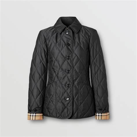 replica burberry quilted jacket